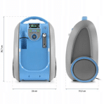 Przenośny koncentrator tlenu LOVEGO LG101 BLUE 5l/min (dostawa 3-5 dni)